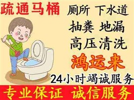 大亚湾疏通马桶…疏通下水道…管道疏通，清理化粪池 隔油池清理