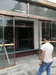 西安安装定制感应门玻璃门维修
