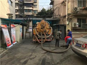 晋宁化粪池抽粪抽污水高压清洗市政淤泥管道餐馆隔油池下水道