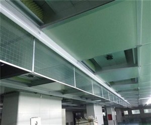 宝坻区消防防火挡烟垂壁安装效果