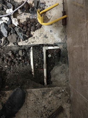 专业厨房漏水检测维修，埋地PE水管查漏维修