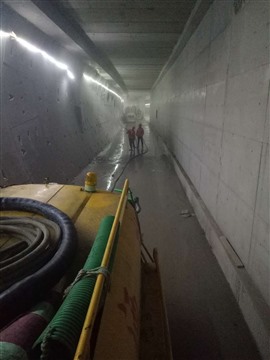 浙江出租高压清洗车清洗各类隧道路面桥梁护栏等