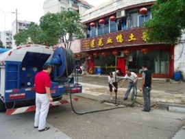 杭州湖州高压清洗各类管道及管道保养高压清洗车出租