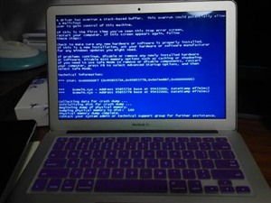 长沙苹果笔记本电脑频繁蓝屏死机？电脑还有哪些常见故障？