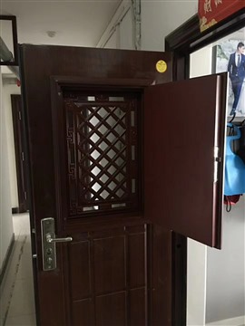 防盗门换通风窗