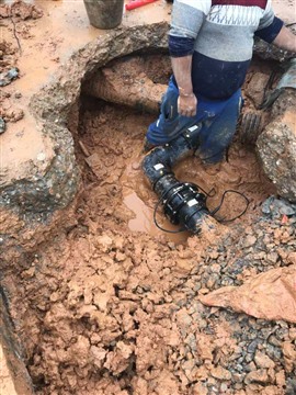 地下暗埋水管漏检测查找具体漏水位置管道维修改造