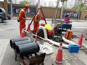 安宁市雨污管道清理公司承建市政管网清淤检测紫外光固化工程