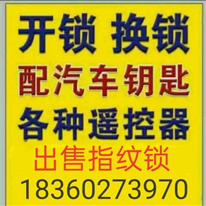 沭阳汽车开锁大王，配各种汽车遥控钥匙公司