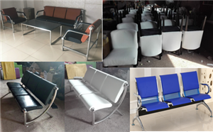 南宁专业公司单位办公家具维修，银行医院沙发排椅换皮翻新厂家