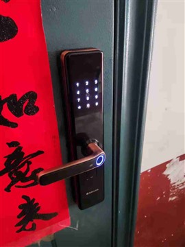 樱花指纹锁
