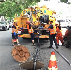扬州邗江区污水管网疏通维修工程正式实施