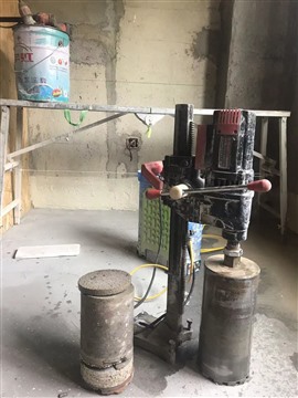潍坊附近水钻打孔开孔钻孔打眼