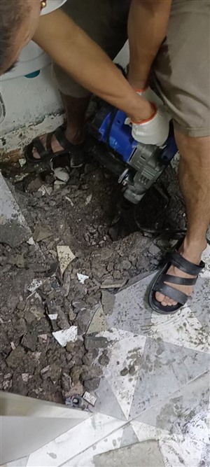 鹤山龙口维修安装排水管道，高空作业