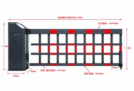 胶州制作安装伸缩门，专业出入口设备，道闸，人脸识别