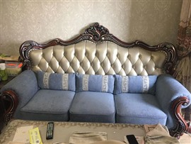 青岛娇娅特沙发套制作翻新沙发维修沙发沙