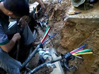埋地管网电缆走向探测、自来水管漏水检测