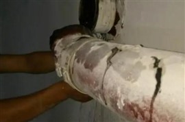 杭州市丁桥三角阀更换水管漏水抢修