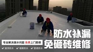 汉南阳台漏水维修,卫生间渗水不敲砖补漏【十佳防水公司】