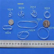 订做TPU橡皮筋越南进口橡皮筋TPR胶圈硅胶圈乳胶圈勾型皮筋