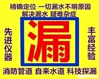 张家港市杨舍镇管道测漏/地下管道漏水检测 家庭暗管漏水探测