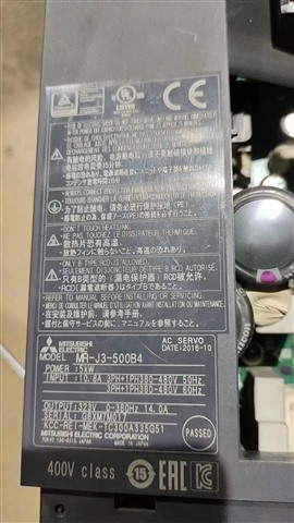 三菱伺服驱动器MR-J3-500B4整流模块电路板烧毁维修