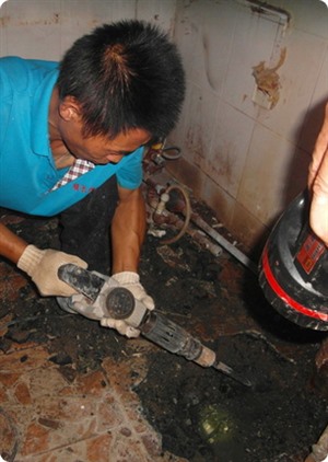 上海长宁区下水管漏水厨房漏水