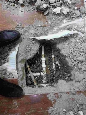 乌海市墙内水管漏水检测卫生间漏水维修快速恢复用水