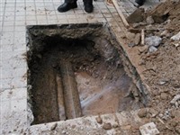 南京建邺区地下自来水管网测漏水点 暗管测漏水定漏点