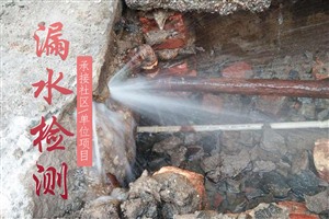 上海普陀区地下水管漏水厨房漏水