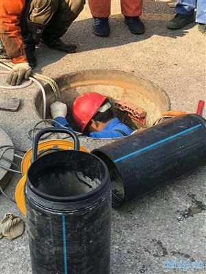 滁州市非开挖管道修复，气囊封堵管道CCTV检测，市政管道清淤