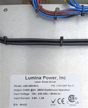 lumina power激光电源维修LDD-250-80-3