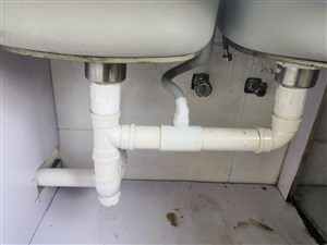 南京维修洗菜盆下水管漏水改装洗菜盆下水管