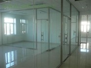 刘家店定做办公室玻璃隔断自动门感应门北京快速安装免费测量