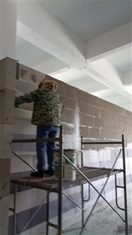 常熟本地石膏板隔墙装修厂房装修办公室轻质砖隔墙主体装修