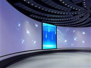 现代化展示空间中互动滑轨屏应用方案