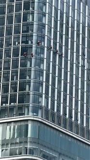 上海建筑公司高空作业 住宅楼商务楼宇蜘蛛人吊绳