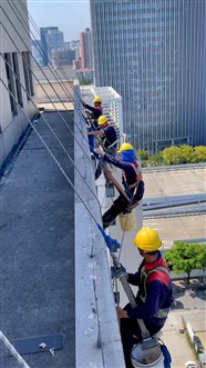 上海高空吊绳蜘蛛人外墙维修