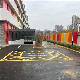 南京道路划线-达尊消防通道划线