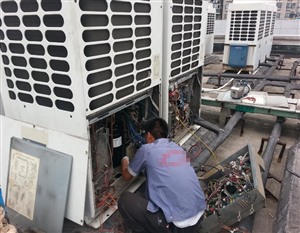 南京市三菱电机中央空调维修 空调上门安装清洗