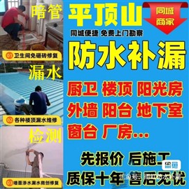 测漏水 暗管漏水检测 防水补漏  卫生间漏水渗水免砸砖维修  疏通下水道