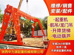 西安碑林区龙门吊维修，行吊、电动葫芦门式起重机、电动葫芦销售 维修 保养