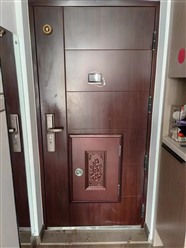济南安装通风窗师傅 原防盗门加装通风窗