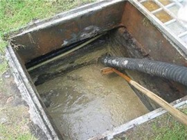 东至尧渡下水道疏通，东流香隅隔油池污水池清理